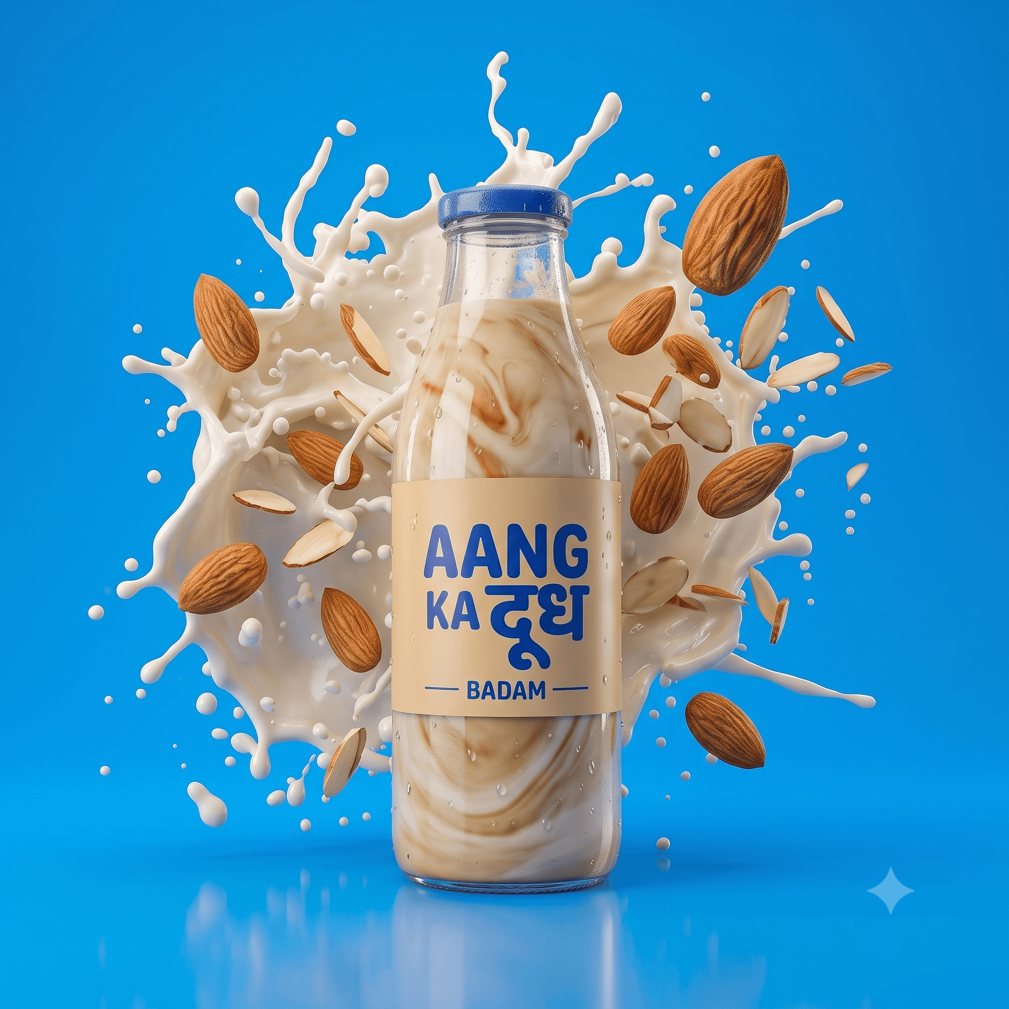 Aang Badam Milk view 2